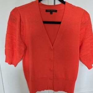 Kathy Ireland Bold Orange Sweater